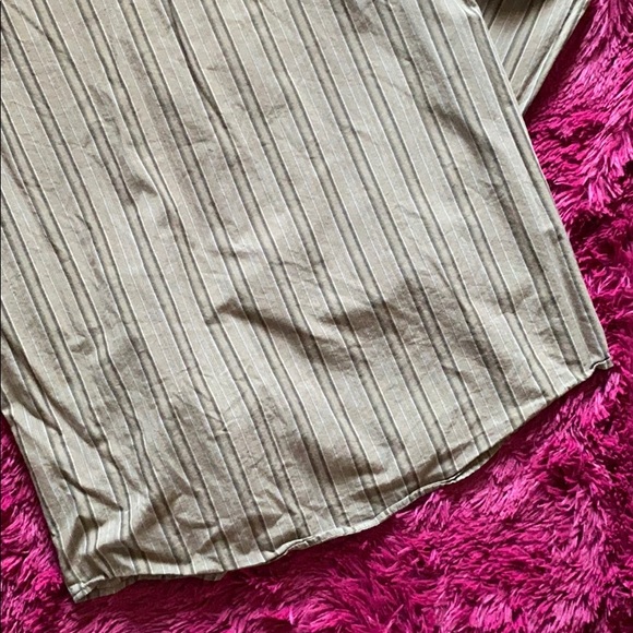 Calvin Klein Jeans olive green button down shirt - Picture 7 of 9